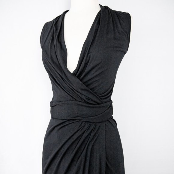All Saints Wrap Draped Dress - Picture 5 of 12